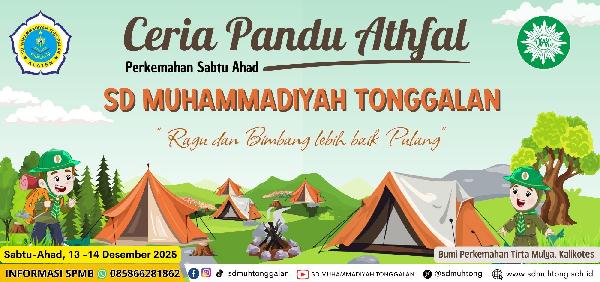 Ceria Pandu Athfal SD Muhammadiyah Tonggalan Tahun 2025
