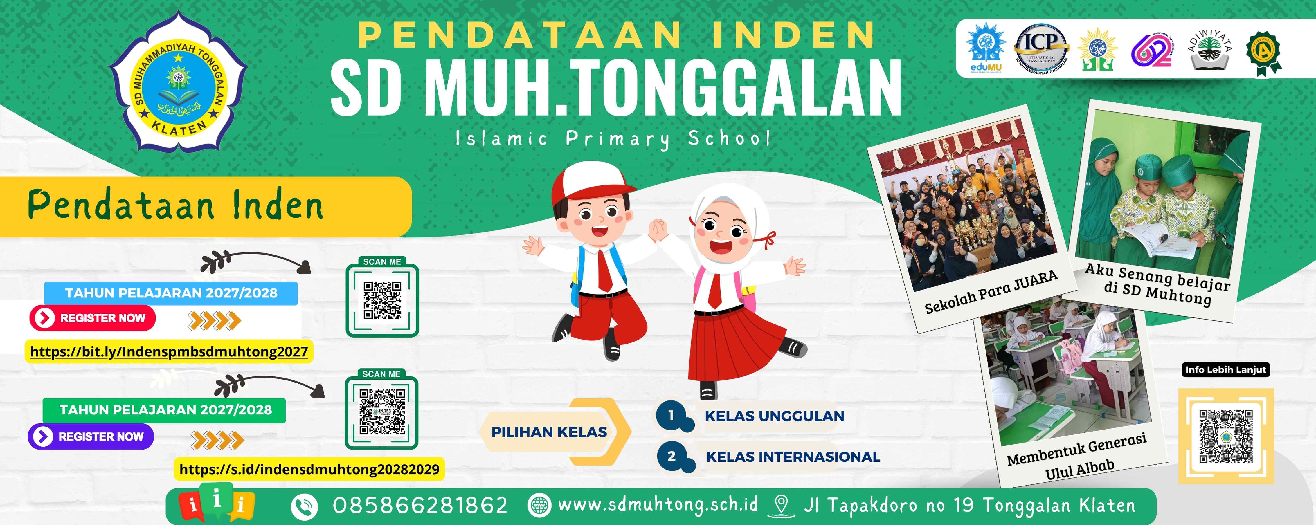 PENDATAAN MURID INDEN SD MUHAMMADIYAH TONGGALAN